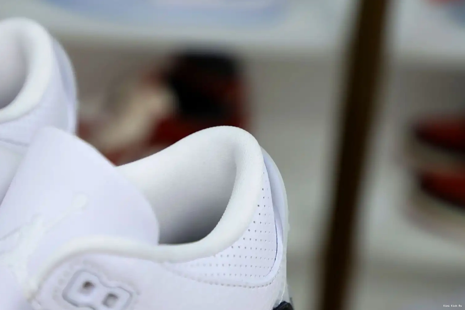 'WHITE' JORDAN DESIGN FRAGMENT RETRO 3 X AIR SP Kimikick 0703